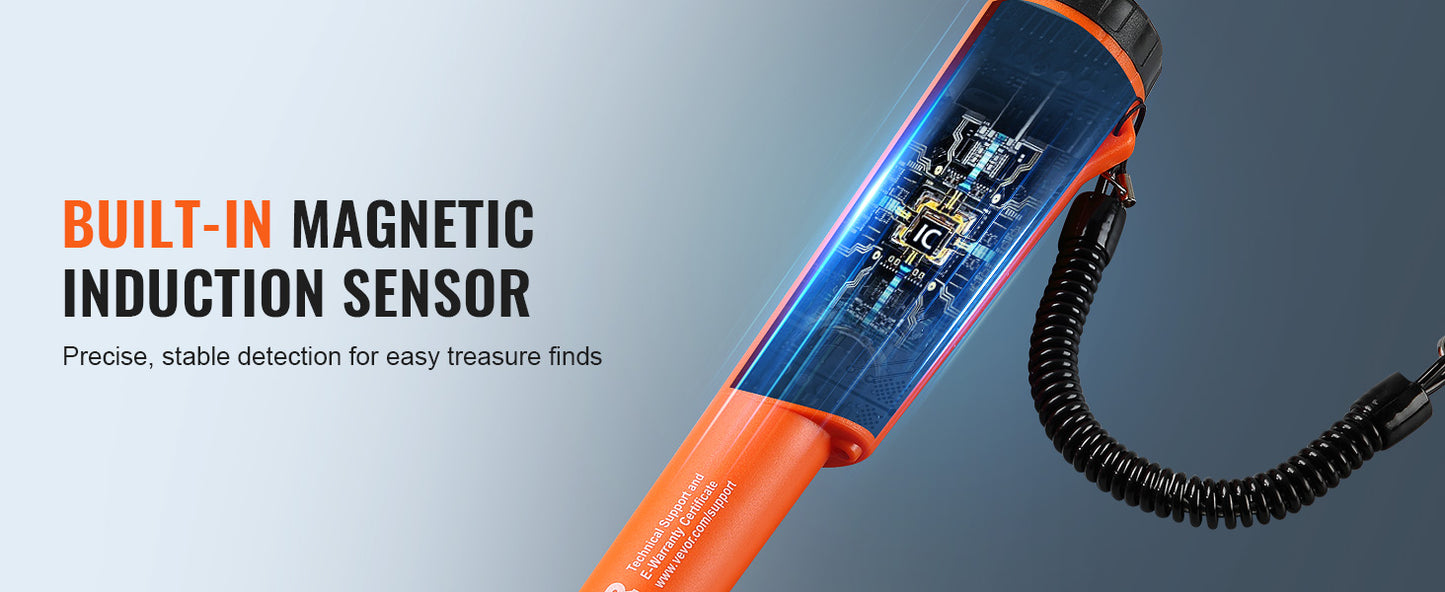 Metal Detector Pinpointer, Partial Waterproof Handheld Pin Pointer Wand