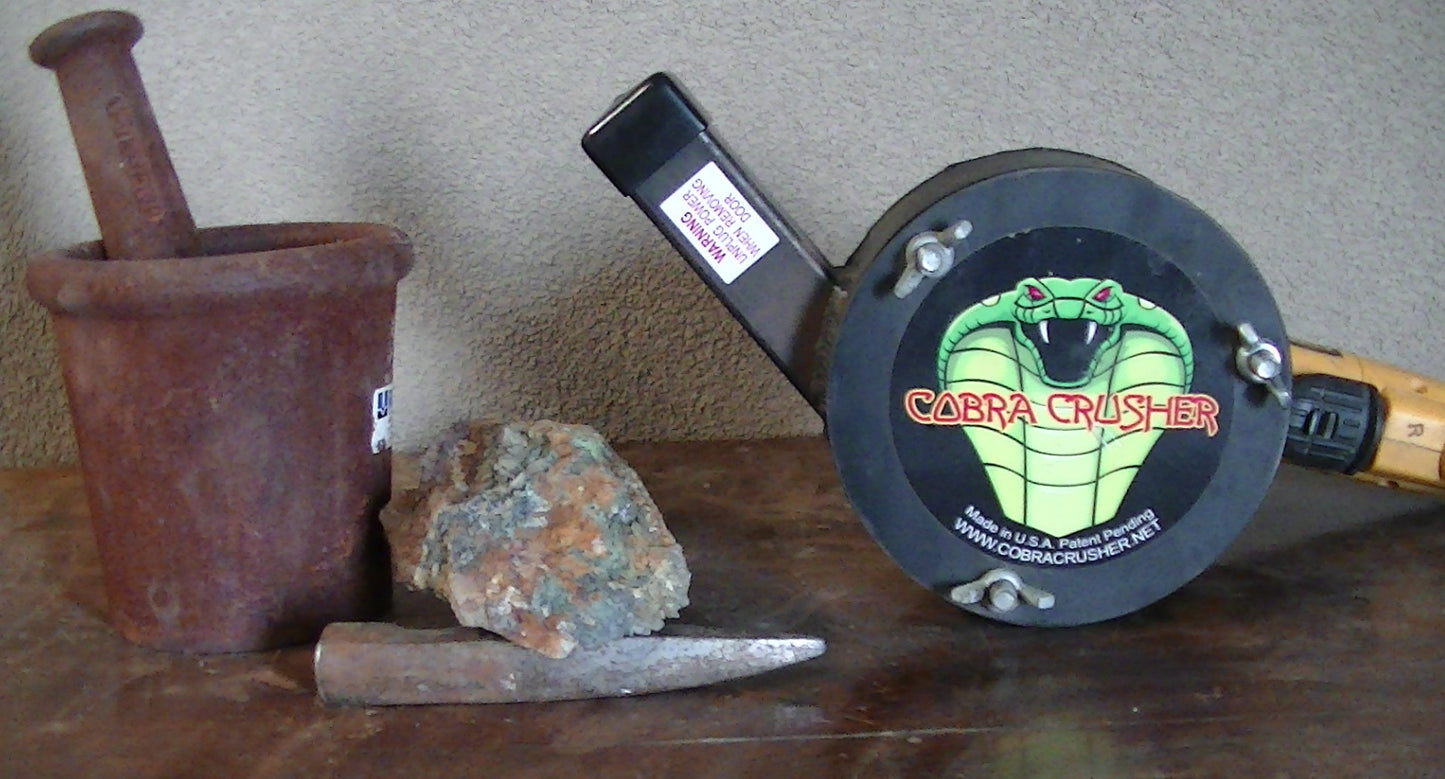 Cobra Crusher - Gold Prospecting Rock Crusher