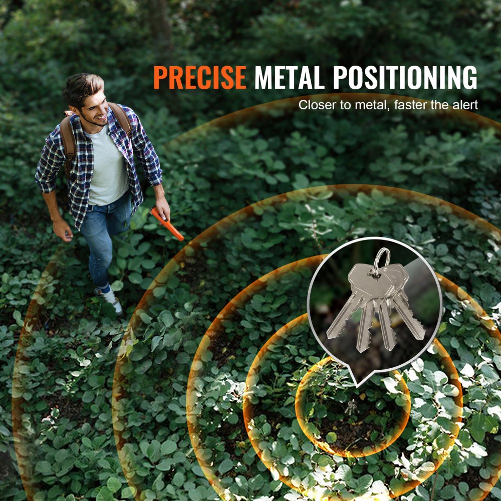 Metal Detector Pinpointer, Partial Waterproof Handheld Pin Pointer Wand