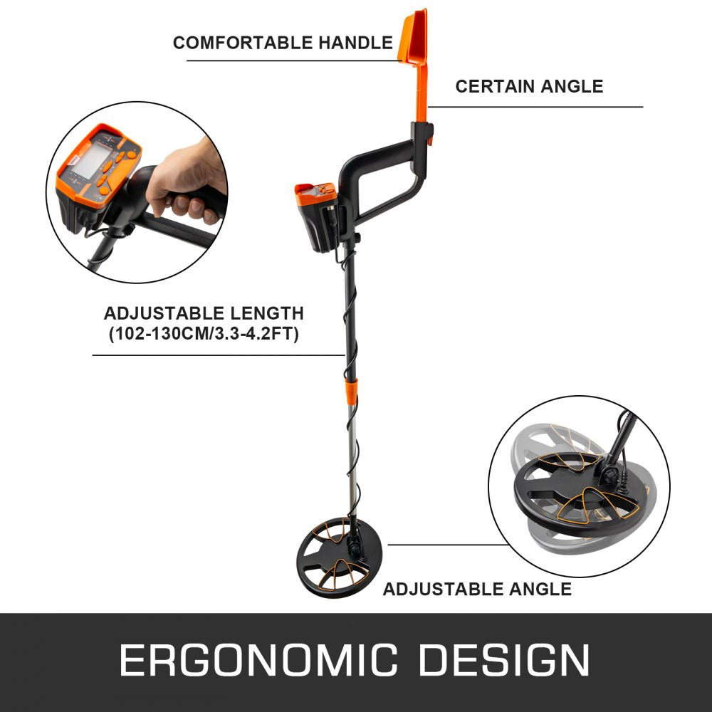 Waterproof Disc Metal detectors Underwater Underground high Accuracy LCD Display Metal Detector