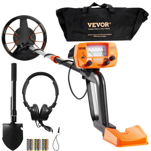 Metal Detector for Adults & Kids, 8 Inch Waterproof Search Coil with High Accuracy Pointer Display