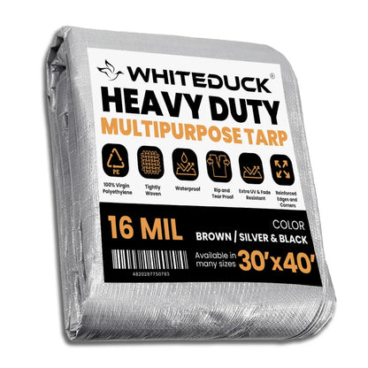 30’ x 40’ Super Heavy Duty Poly Tarp