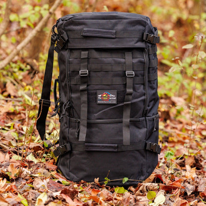 Black 60L Military Tactical Molle Backpack