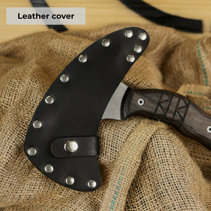 Handmade tomahawk "Dakuri" with tribal engraving